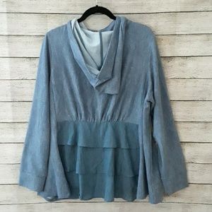 LOGO BY Lori Goldstein French Terry Sweatshirt